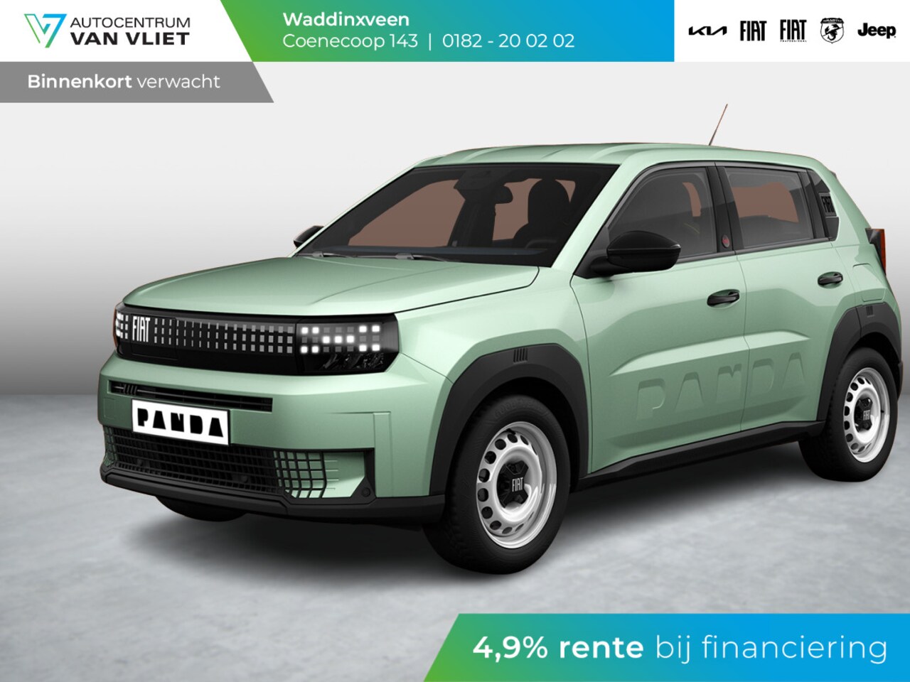Fiat Grande Panda - Red 44 kWh | Airco | Cruise | Apple Carplay | 16" | PDC - AutoWereld.nl