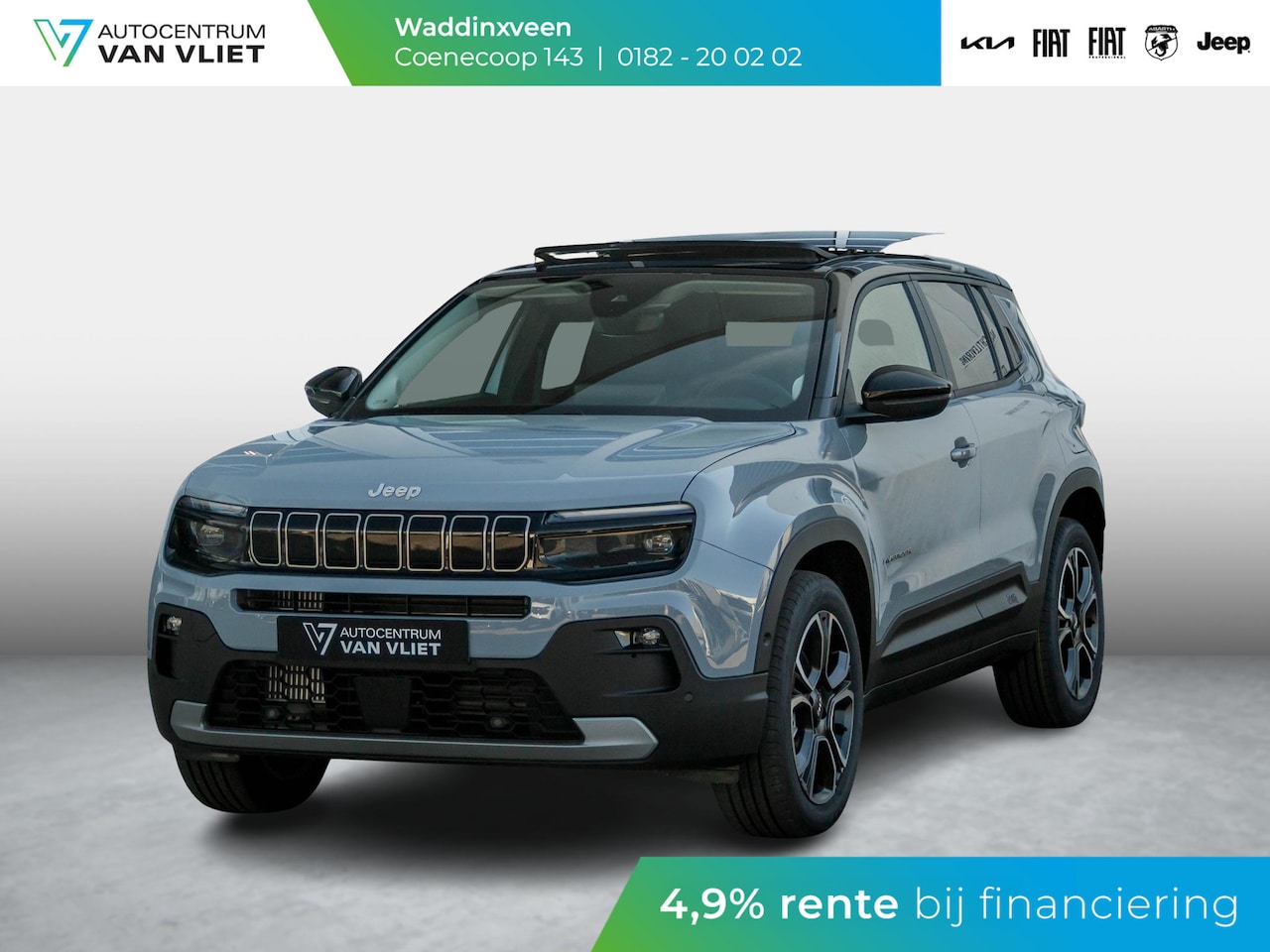 Jeep Avenger - 1.2 e-Hybrid Summit | Schuif/Kanteldak | Leder&Winter Pack | Infotainment & Convenience Pa - AutoWereld.nl