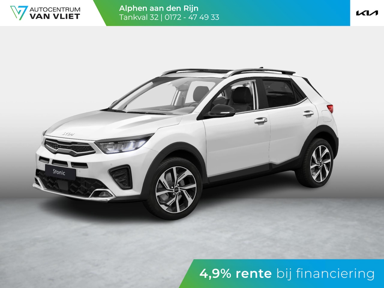 Kia Stonic - 1.0 T-GDi MHEV GT-PlusLine MY25 | Schuif-/Kanteldak | Blind Spot | 17”LMV |Stoel+stuurverw - AutoWereld.nl