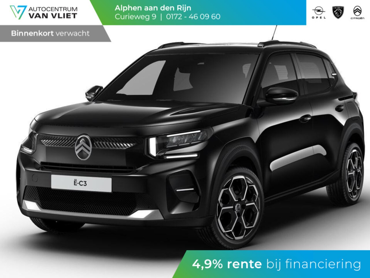 Citroën ë-C3 - Max 113pk 44 kWh | Boordlader 11kW - 3 fasen | - AutoWereld.nl