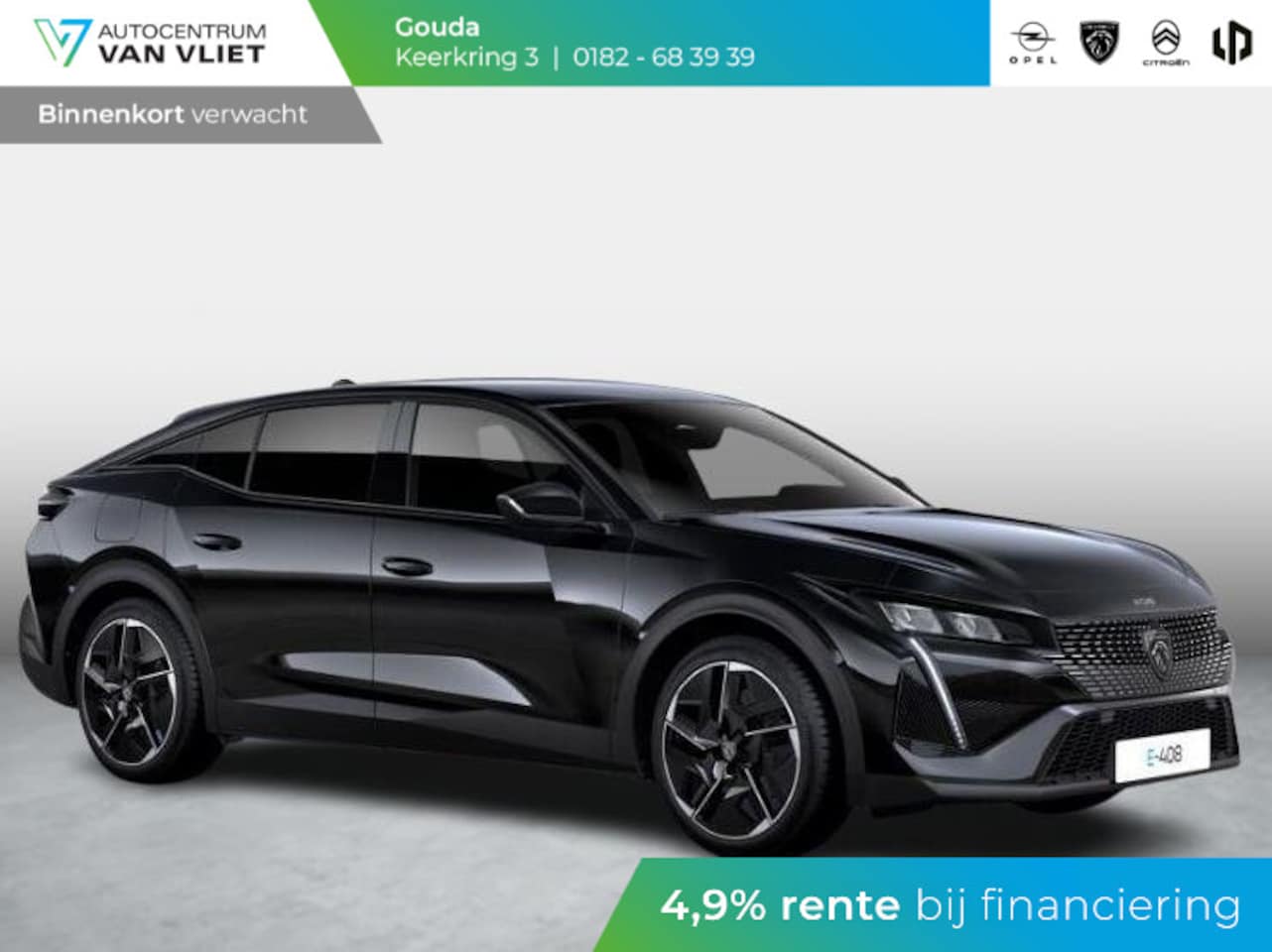 Peugeot e-408 - Allure 58 kWh Allure 58 kWh - AutoWereld.nl