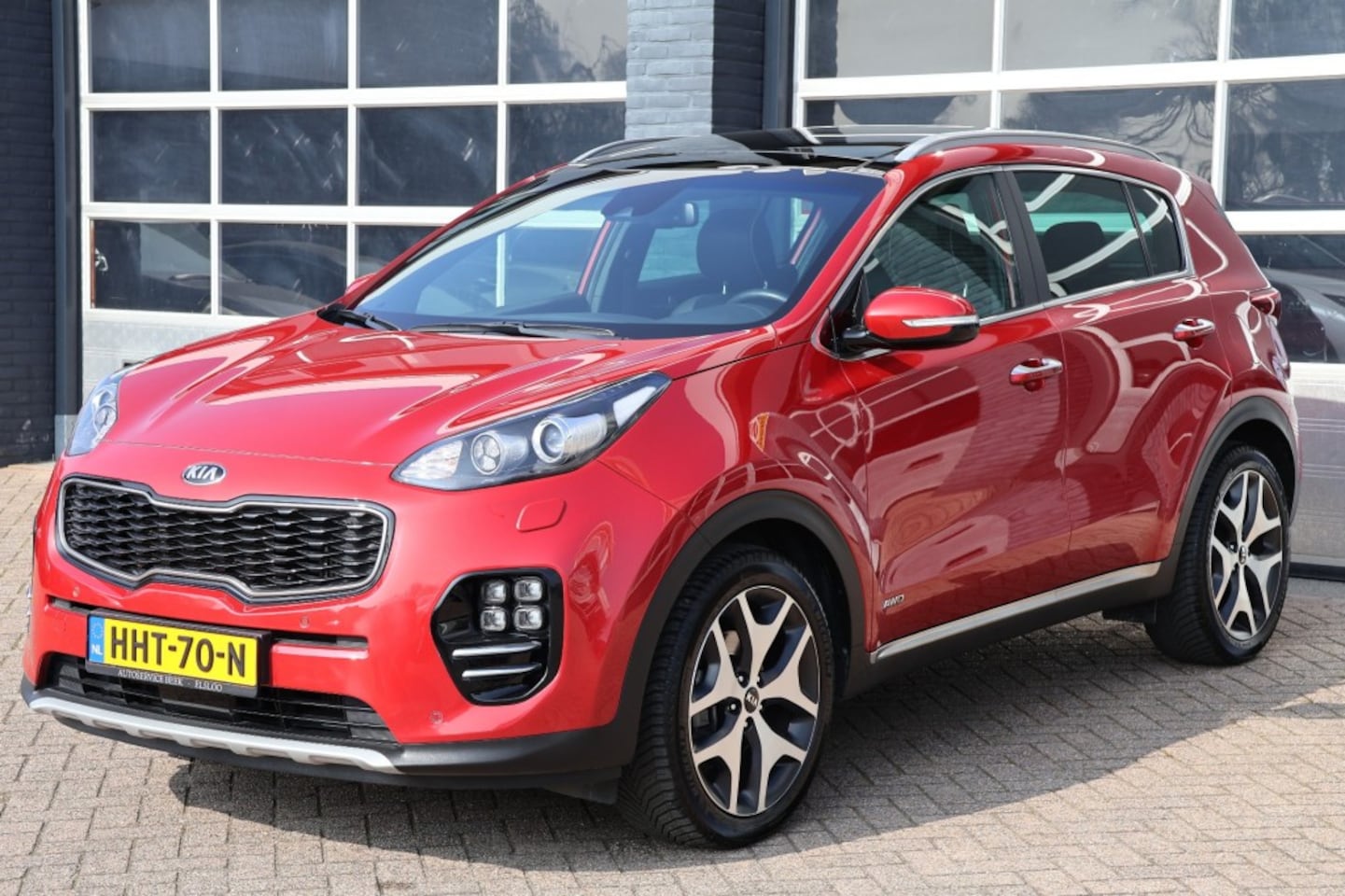 Kia Sportage - 1.6 T-GDI GT-line AWD, navi, leder, panorama, 40870 kilometers - AutoWereld.nl