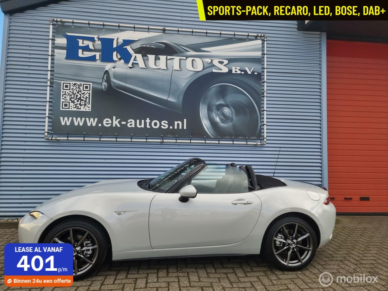 Mazda MX-5 - 2.0 160 GT-M Bose Sportspack Recaro Apple CarPlay - AutoWereld.nl