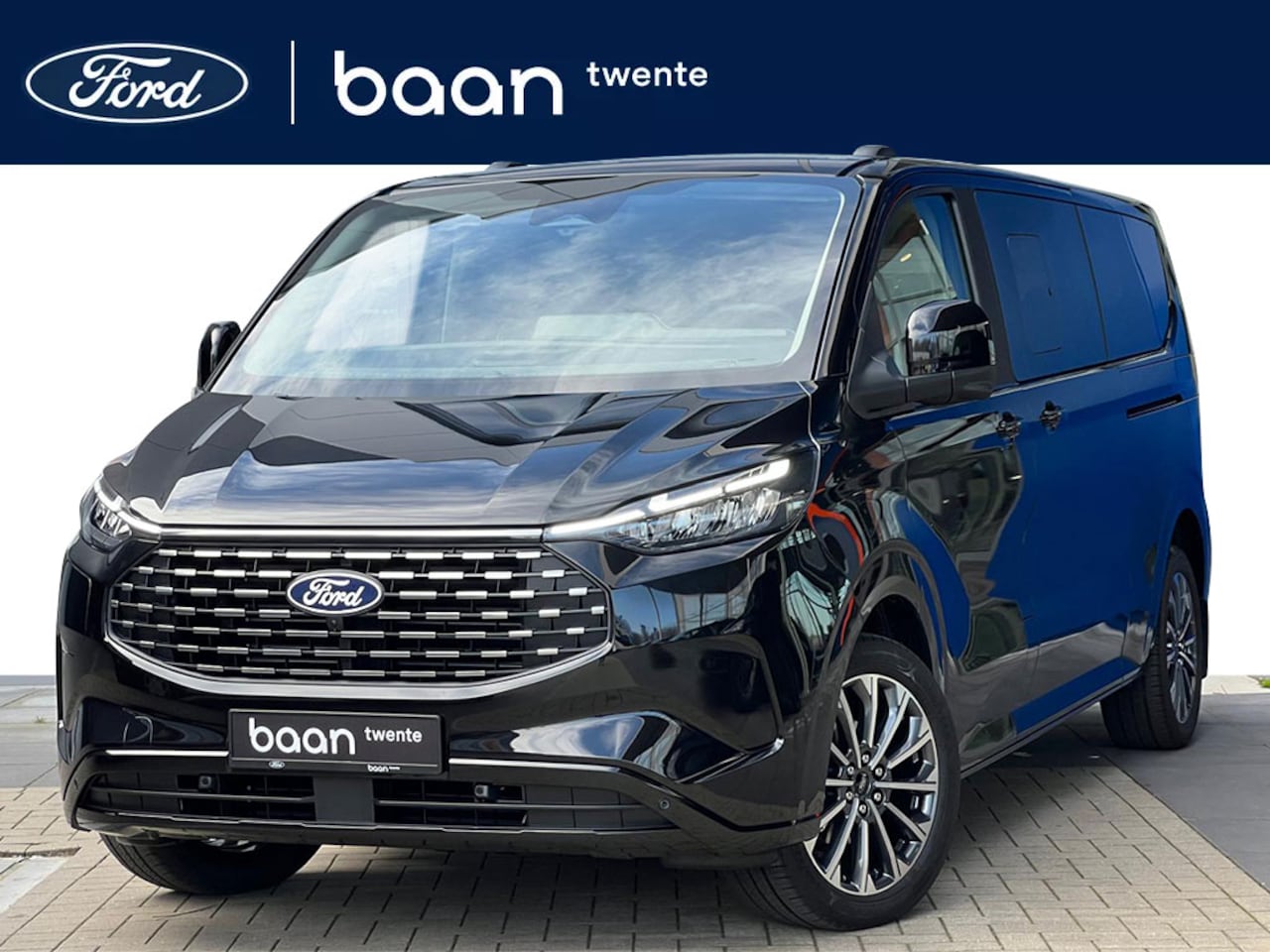 Ford Transit Custom Tourneo - Custom 2.5 Plug-IN Hybrid 233 PK L2H1 Titanium X Dubbel Cabine | Elektr. Schuifdeuren | Di - AutoWereld.nl