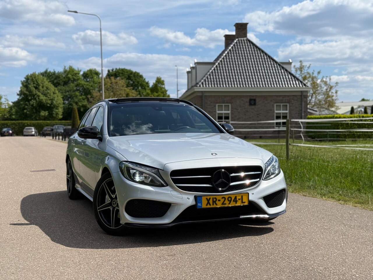 Mercedes-Benz C-klasse Estate - 180 CDI AMG-Line (bj 2019) PANORAMA|FACELIFT - AutoWereld.nl