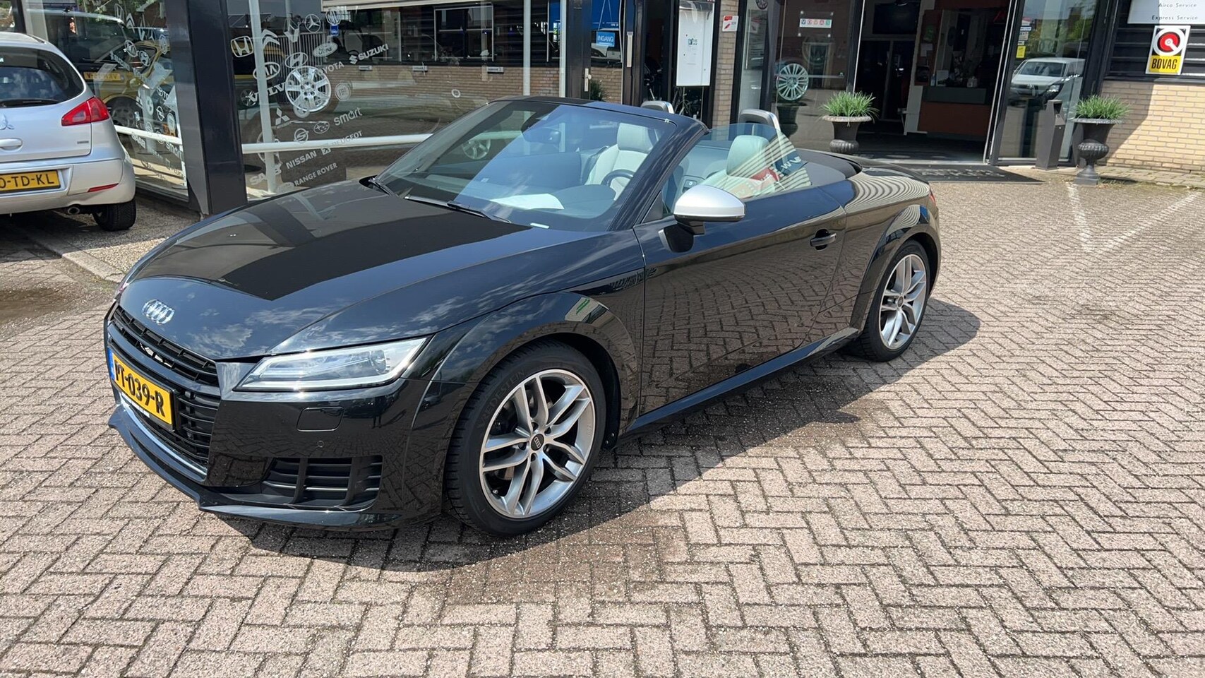 Audi TT Roadster - 2.0 TFSI quattro Pro Line + S-tronic automaat 300pk quattro uitvoering. Alcantara bekledin - AutoWereld.nl