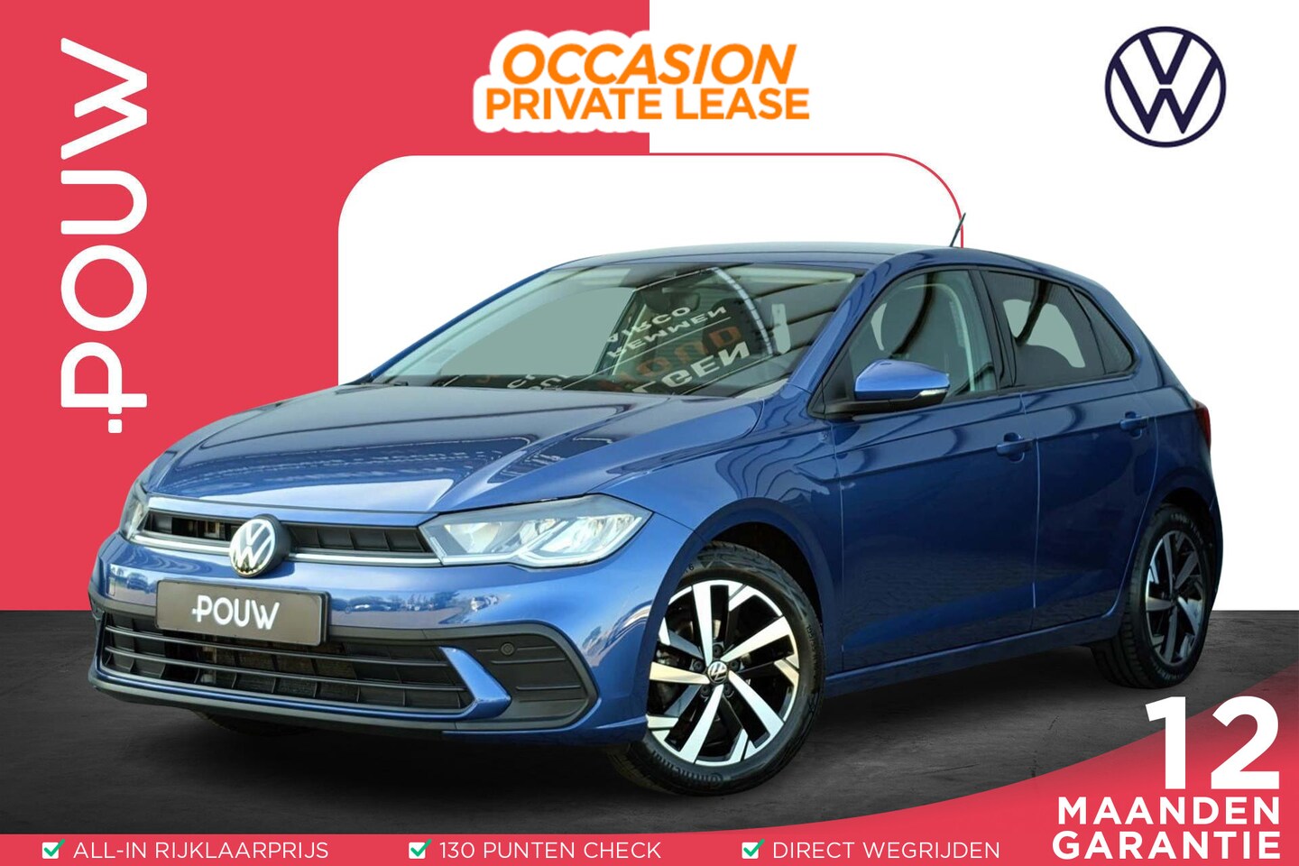 Volkswagen Polo - 1.0 TSI 95pk DSG Life | App Connect Navigatie | PDC Voor & Achter | Adaptive Cruise - AutoWereld.nl