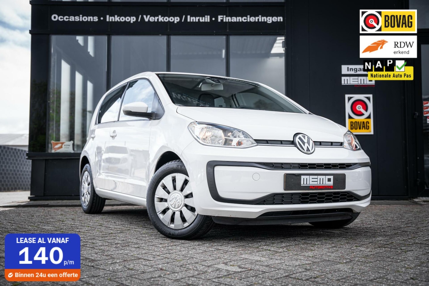 Volkswagen Up! - 1.0 BMT move up!*AIRCO*NAP*5 DEURS*BLUETOOTH - AutoWereld.nl