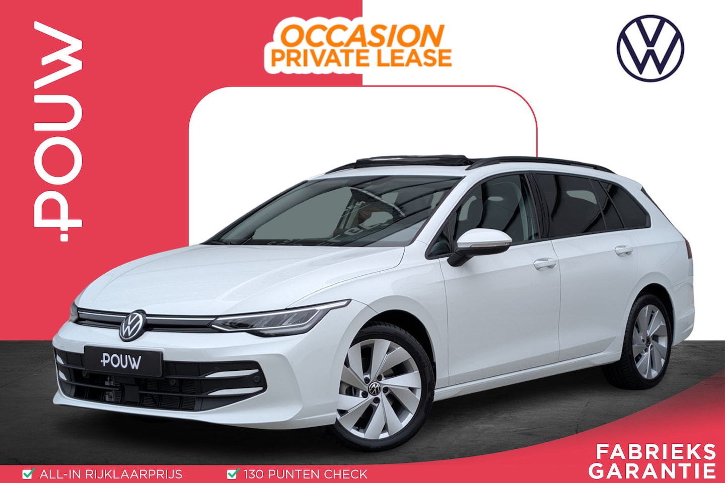 Volkswagen Golf Variant - 1.5 eTSI 150pk DSG Life Edition | Trekhaak | Panoramadak - AutoWereld.nl