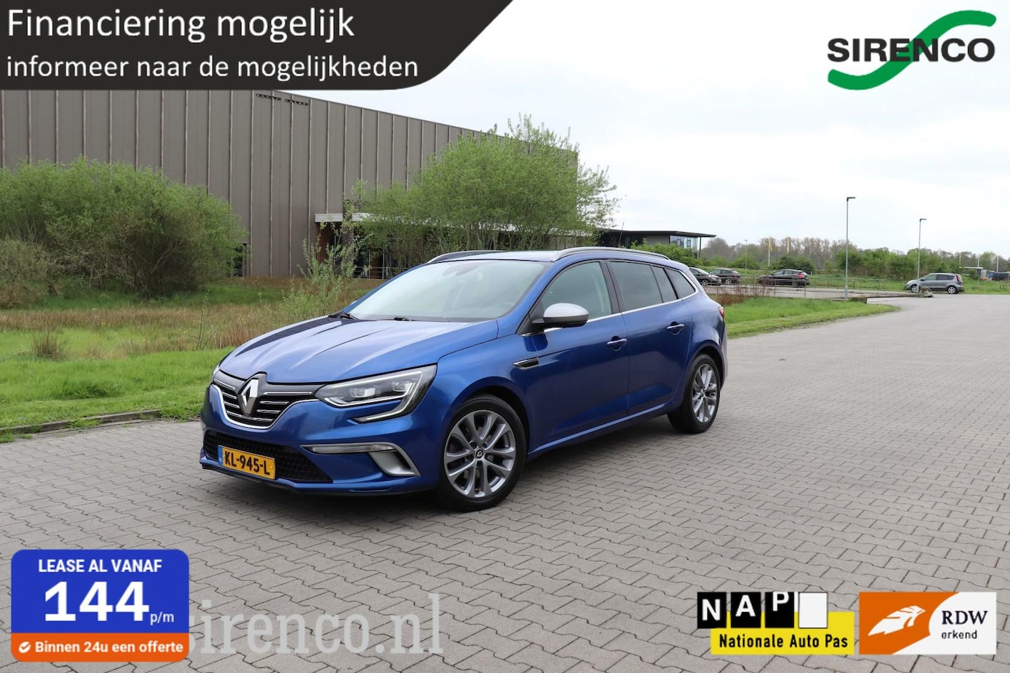 Renault Mégane Estate - 1.6 dCi GT-Line bose dab+ android auto apple carplay climate&cruise control trekhaak sfeer - AutoWereld.nl