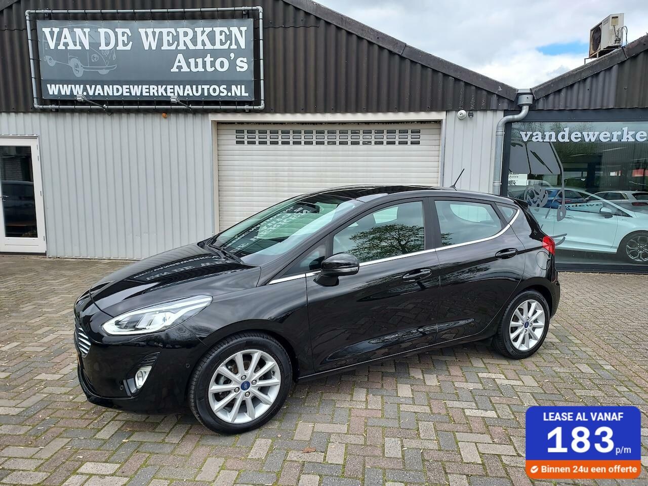 Ford Fiesta - 1.0 EcoBoost Titanium 5drs Clima|Cruise|Camera|Android|Applecarplay|Parkeerassistent/Nap!! - AutoWereld.nl