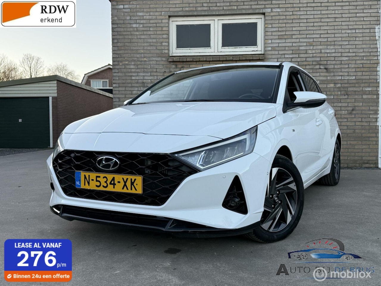 Hyundai i20 - 1.0 T-GDI Premium 100PK Automaat Dodehoek sensor - AutoWereld.nl