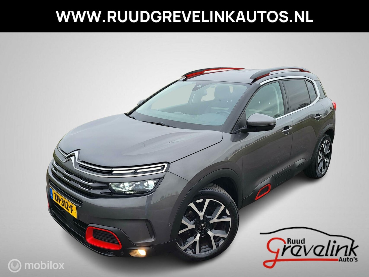 Citroën C5 Aircross - 1.2 PT 131 PK H6 Navi Leer Camera 19"Velg Led Stoelverwarming DonkerGls - AutoWereld.nl
