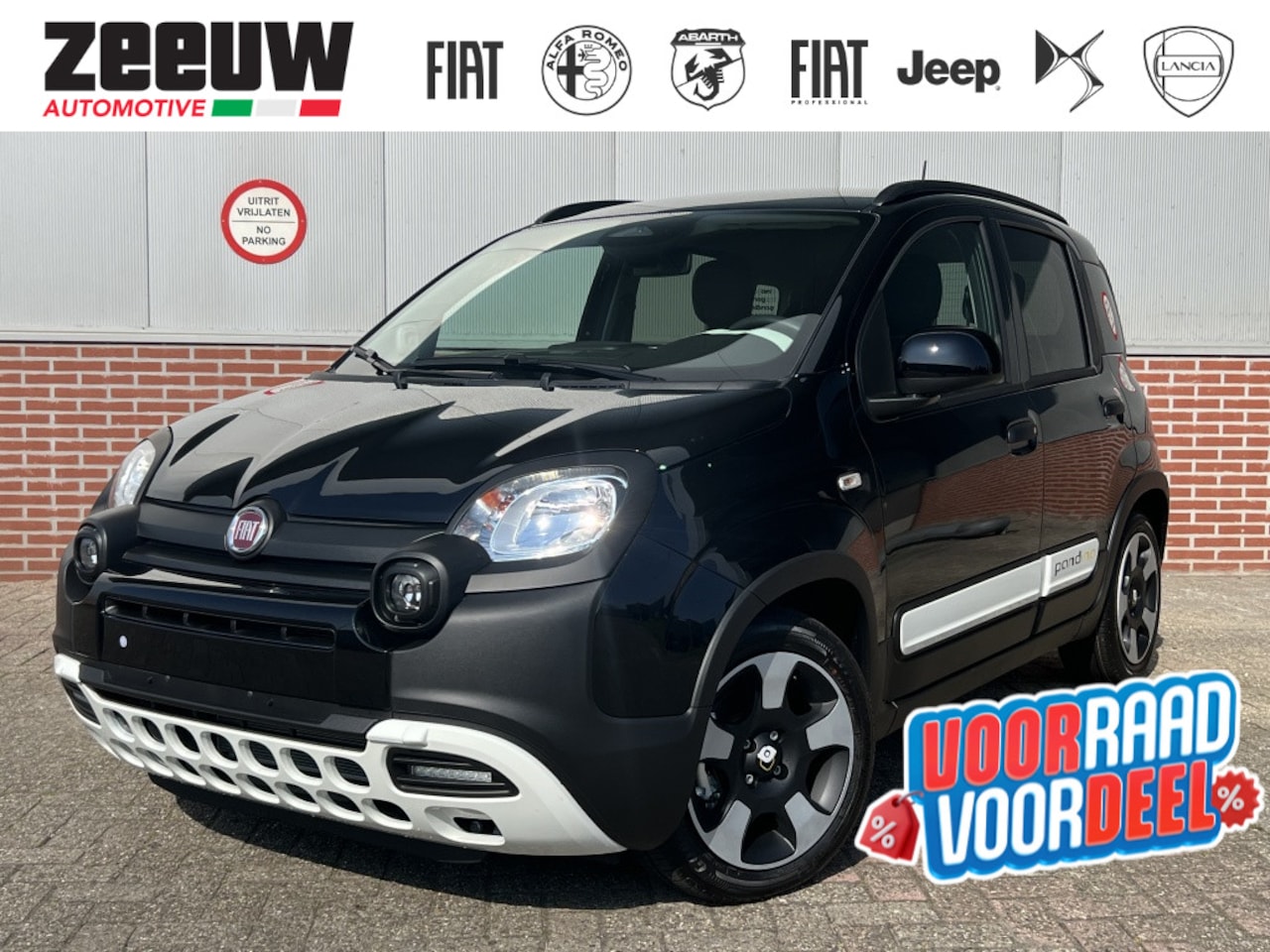 Fiat Panda - 1.0 Hybrid Pandina | Cruise Control | Carplay | Airco - AutoWereld.nl