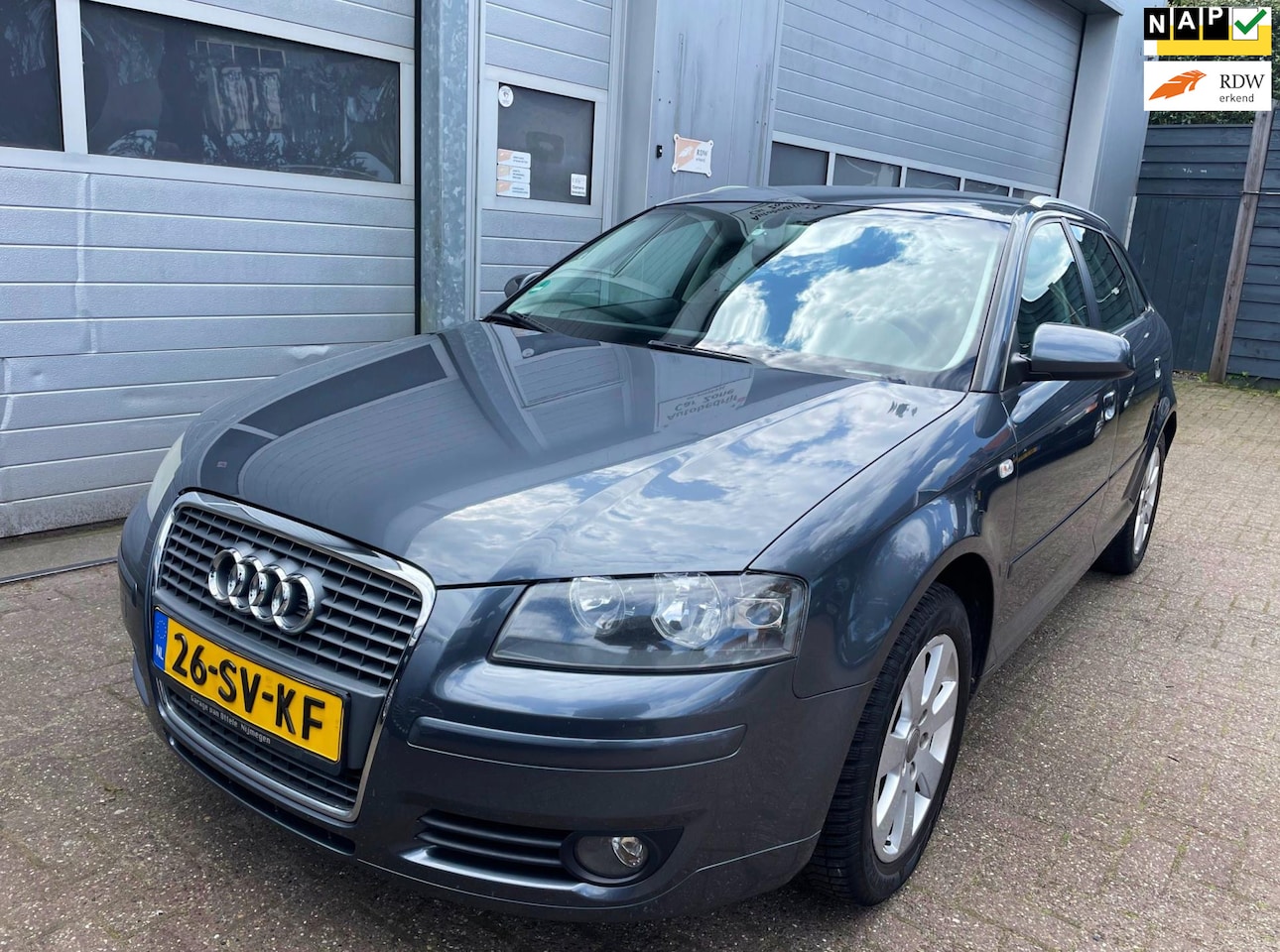 Audi A3 Sportback - 1.6 FSI 5DR 2006-Clima-Cruise-Trekhaak-APK - AutoWereld.nl