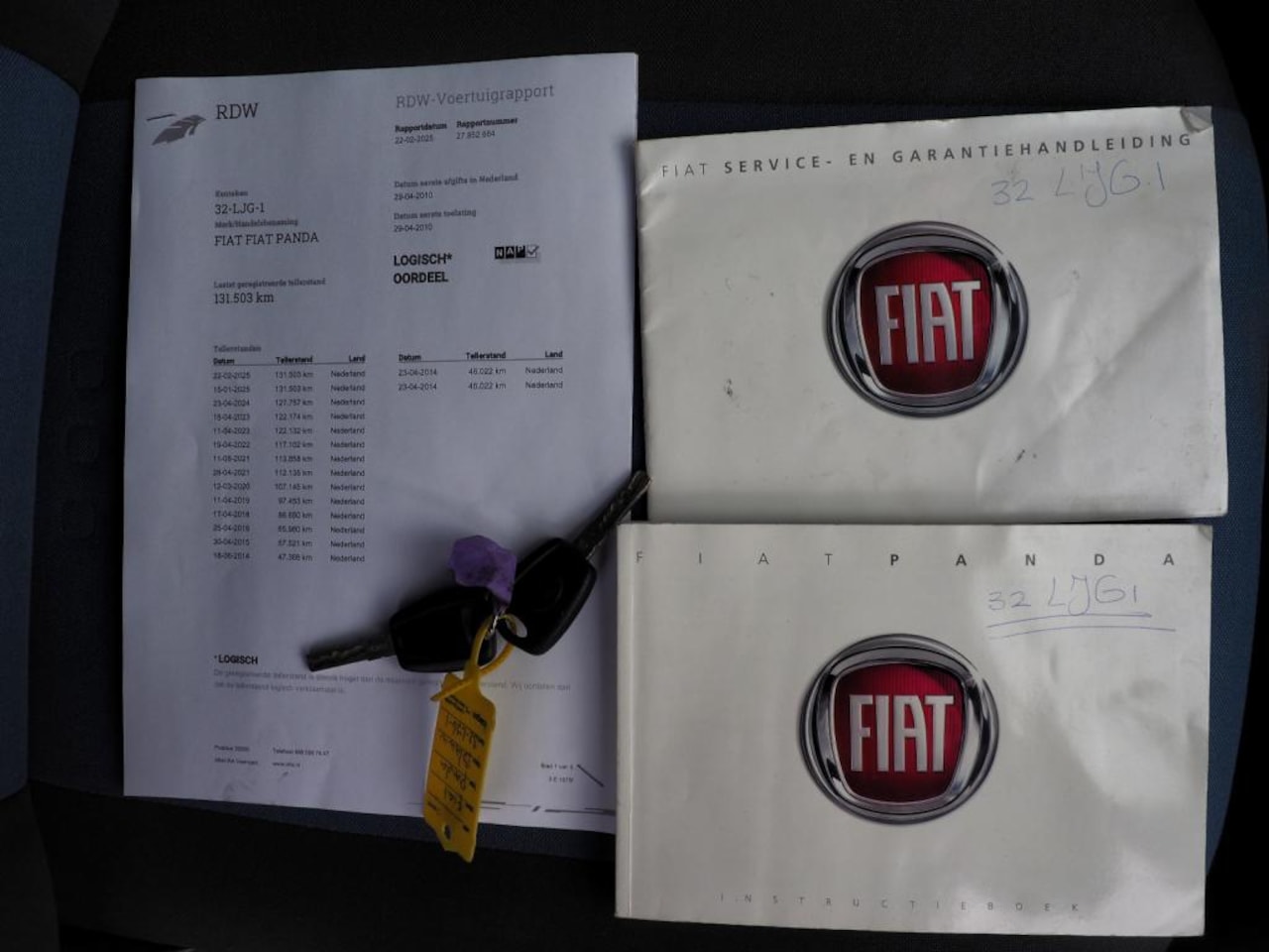 Fiat Panda - 1.2 Active ABS STUURBEKR. ELEK RAMEN