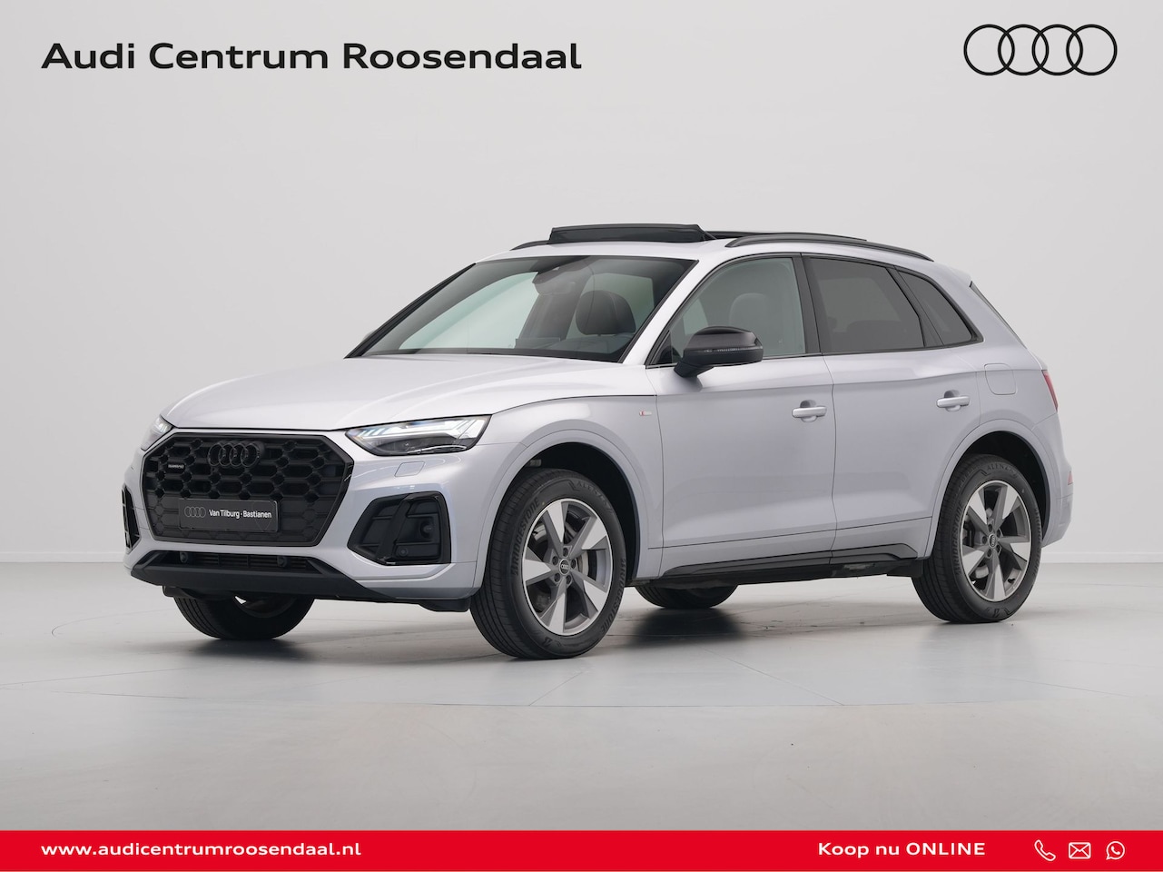 Audi Q5 - 50 TFSI e S-line Panoramadak Camera Blackpack B&O Carplay Headup Display - AutoWereld.nl
