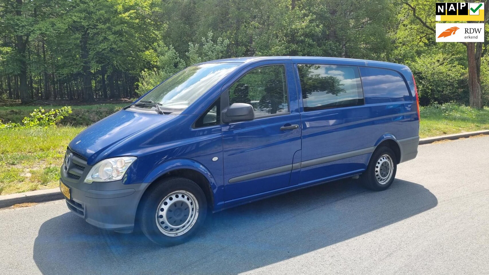 Mercedes-Benz Vito - 113CDI 113CDI AIRCO DUBBELE CABINE APK 2026 - AutoWereld.nl