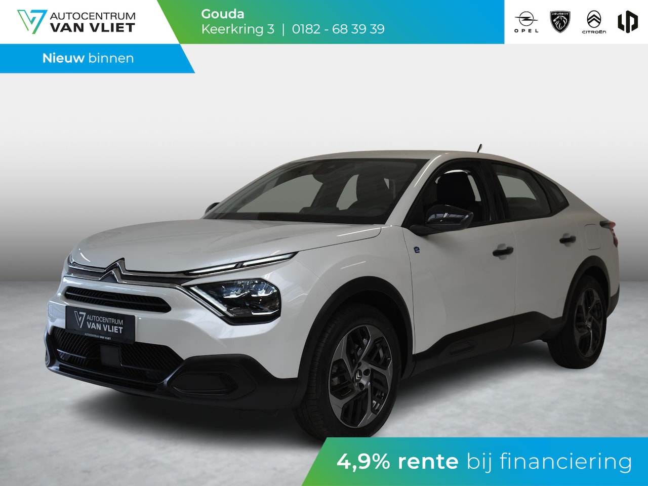 Citroën Ë-C4 X - You 50 kWh 136pk | Android auto/Apple carplay | - AutoWereld.nl