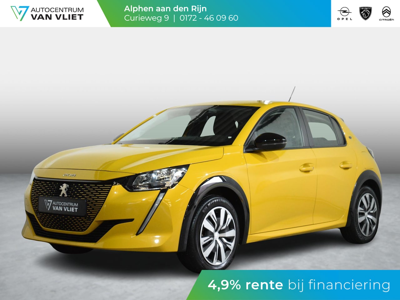 Peugeot e-208 - EV Active 50 kWh CRUISECONTROL | NAVIGATIE | CARPLAY | E.C.C. | 38.408km - AutoWereld.nl