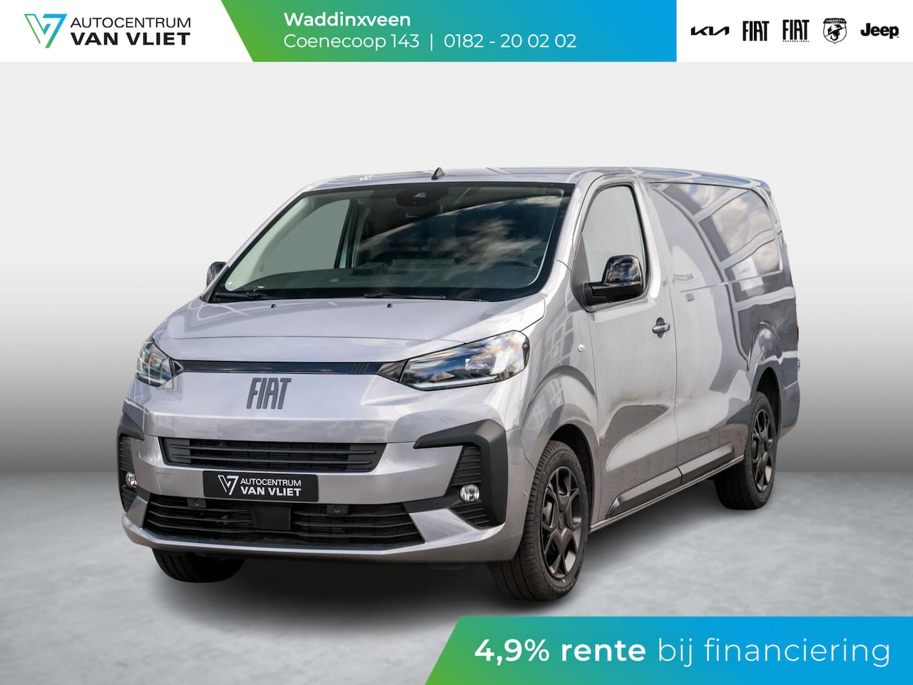 Fiat Scudo - 2.0 Diesel 145pk S&S L3 | Standkachel | Exterieur Pack | Surround View pack | trekhaak | F - AutoWereld.nl