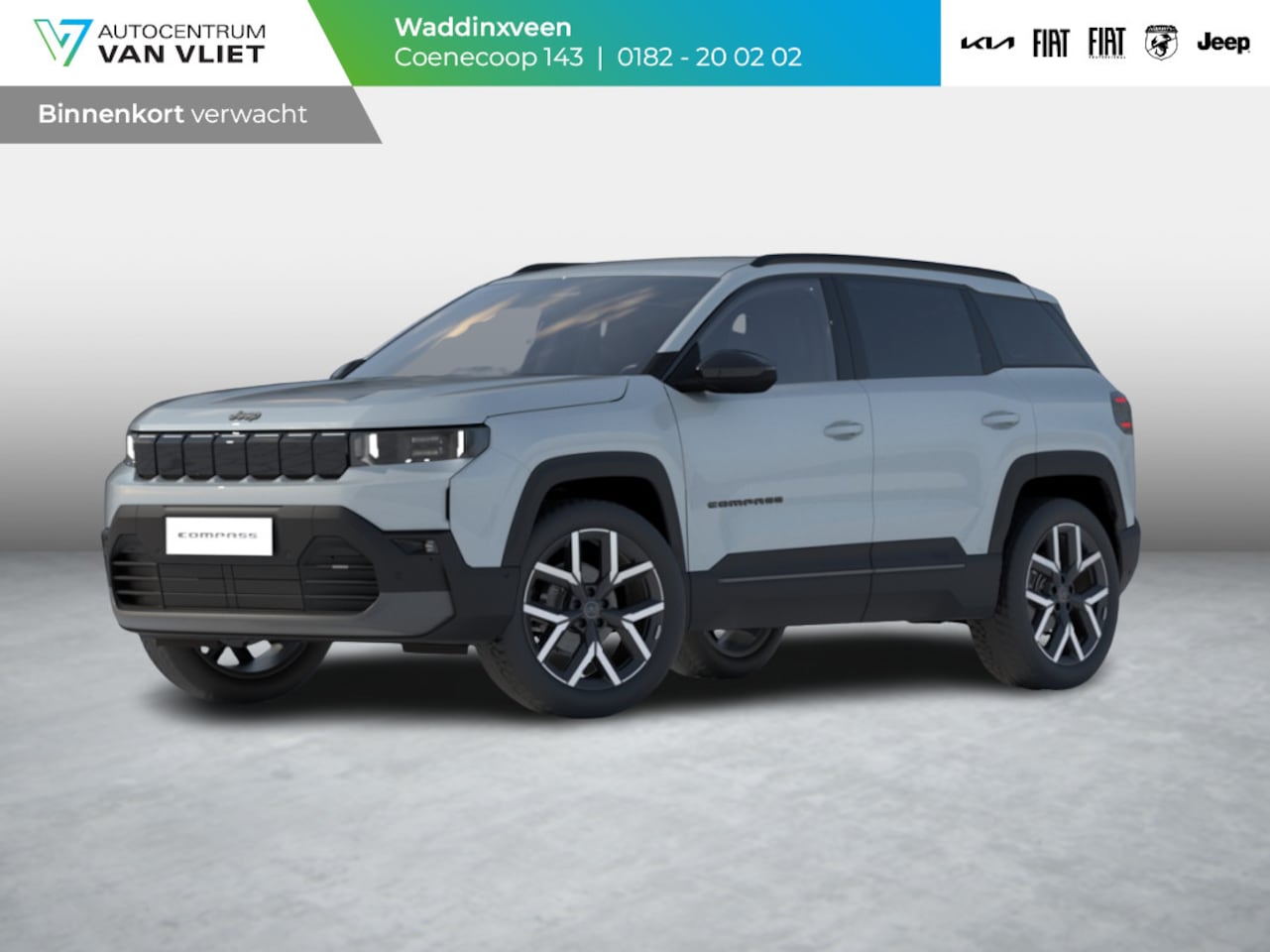 Jeep Compass - First Edition 74 kWh | Adapt. Cruise | Camera | Carplay | 20" | Elektr. A-Klep | Navi | Wi - AutoWereld.nl
