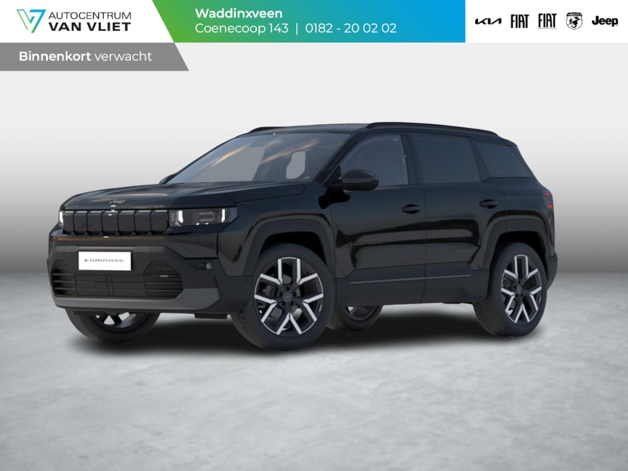 Jeep Compass - First Edition 74 kWh | Adapt. Cruise | Camera | Carplay | 20" | Elektr. A-Klep | Navi | Wi - AutoWereld.nl