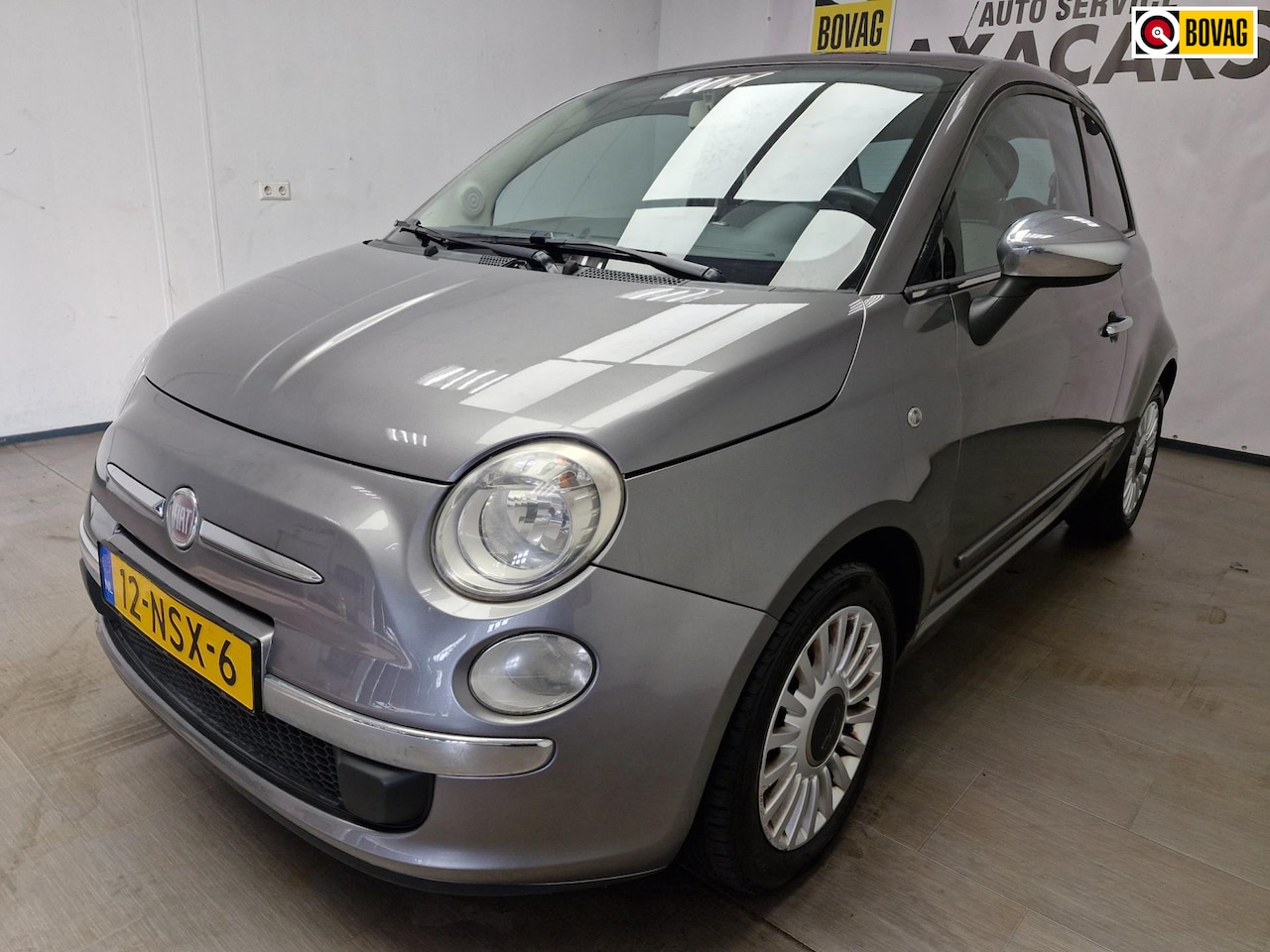 Fiat 500 - 1.2 Lounge AUTOMAAT ! GARANTIE ! AIRCO ! GLASDAK ! - AutoWereld.nl