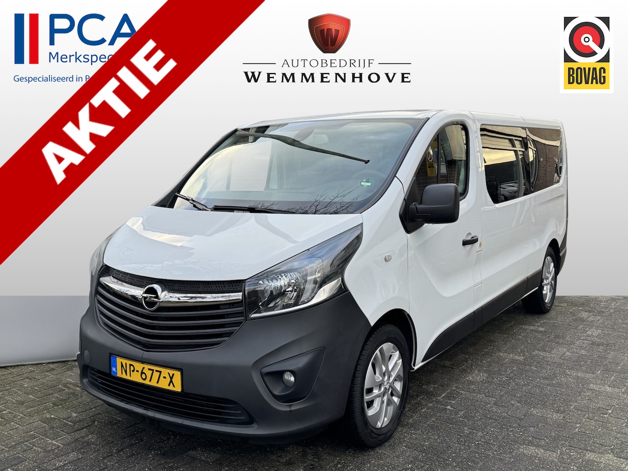 Opel Vivaro Combi - 1.6 CDTI L2H1 BiTurbo ecoFLEX Airco/Navi/Camera/Lichtmetalen velgen - AutoWereld.nl