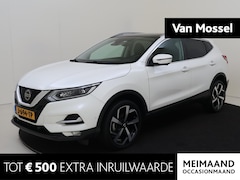 Nissan Qashqai - 1.3 DIG-T Tekna | Panoramadak | Camera's rondom | Super kmstand | Trekhaak