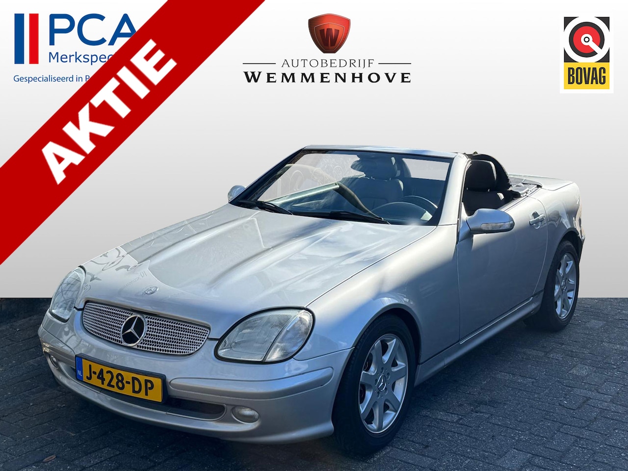 Mercedes-Benz SLK-klasse - 200 K. Cabrio/Airco/Lichtmetalen velgen - AutoWereld.nl