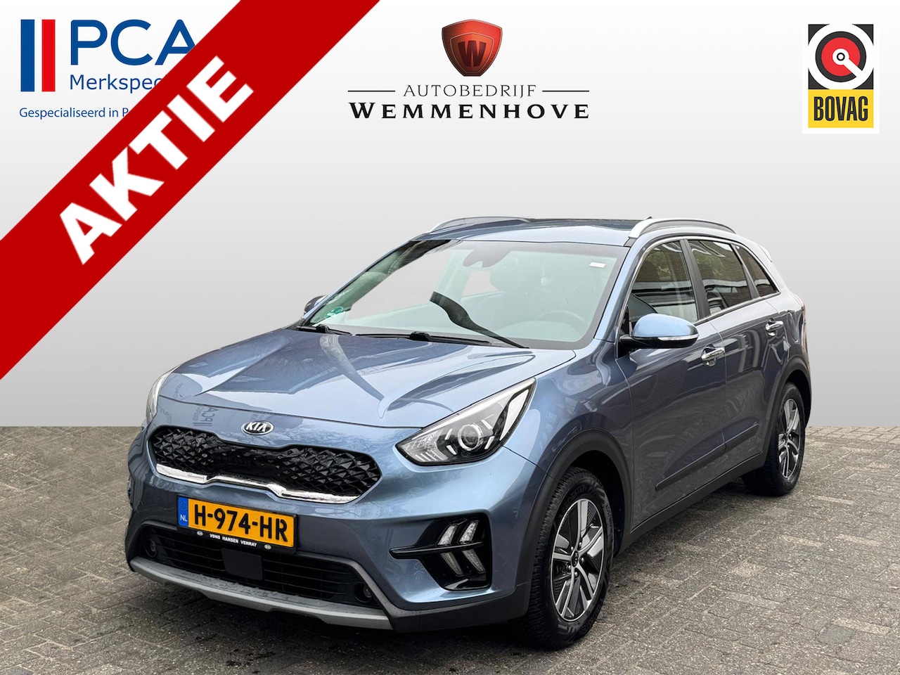 Kia Niro - 1.6 GDi Hybrid DynamicLine Airco/Lichtmetalen velgen/Navi/Camera - AutoWereld.nl
