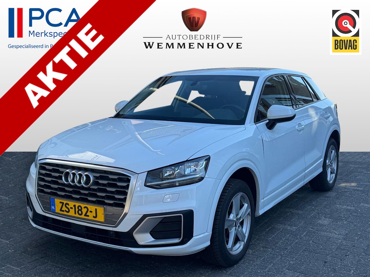 Audi Q2 - 30 TFSI Sport Parkeersensoren/Airco/Lichtmetalen velgen - AutoWereld.nl
