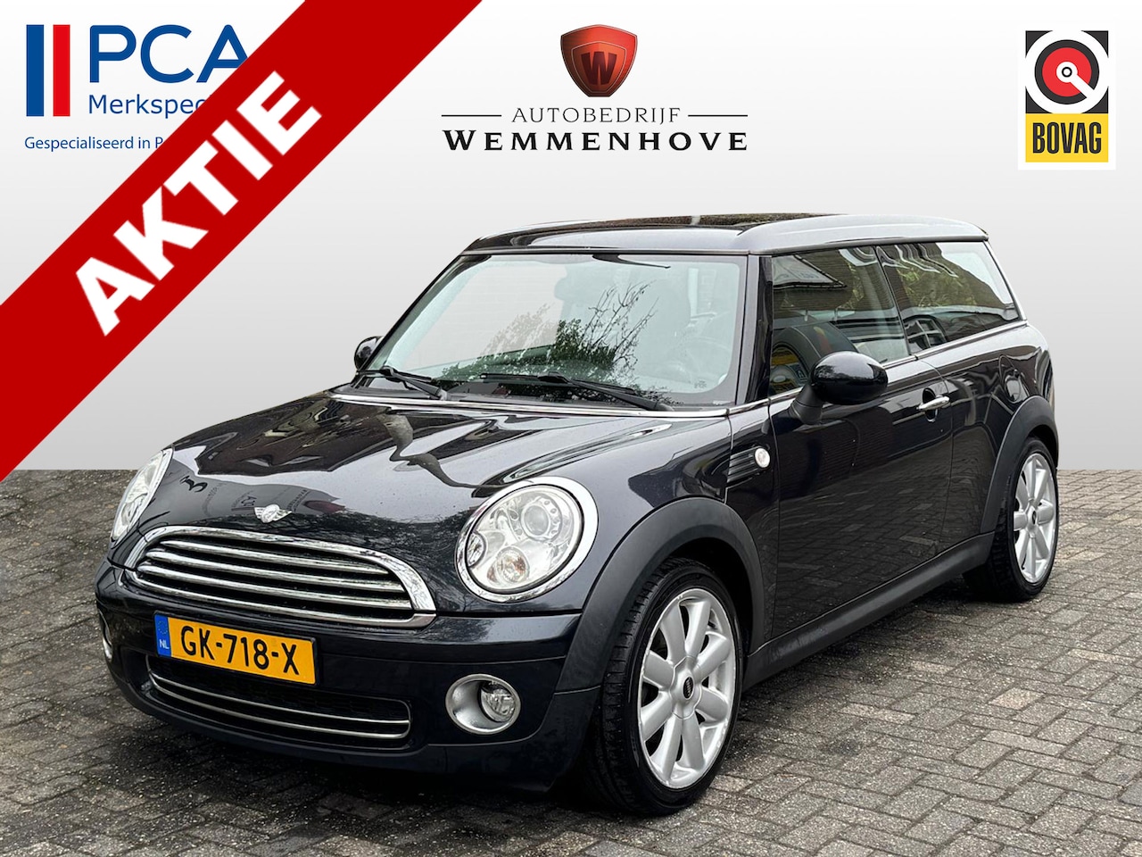 MINI Clubman - Mini 1.6 Cooper Airco/El.ramen/Stoelverw/Pano - AutoWereld.nl