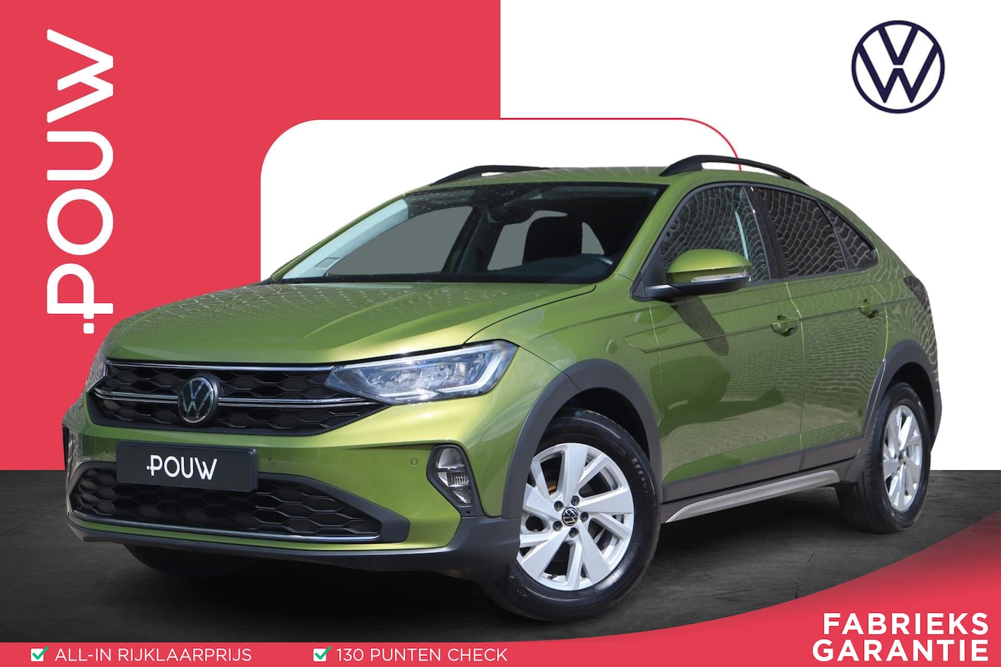Volkswagen Taigo - 1.0 TSI 95pk Life | App Connect Navigatie | Parkeersensoren Voor & Achter | Volautomatisch - AutoWereld.nl