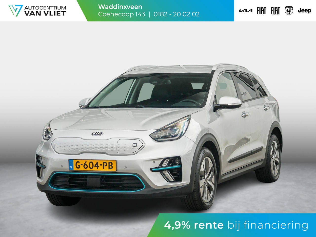 Kia e-Niro - ExecutiveLine 64 kWh | Clima | Leder | Navi | Stoel&Stuur Verwarming | Adapt. Cruise | Cam - AutoWereld.nl