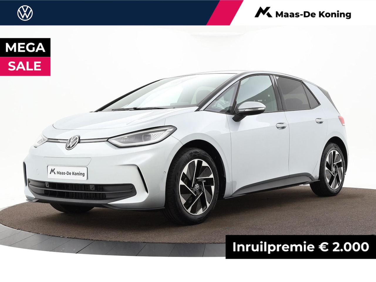 Volkswagen ID.3 - Pro Business 58 kWh accu. 204 pk · sfeerverlichting · stuurwiel multifunctioneel · MEGA SA - AutoWereld.nl
