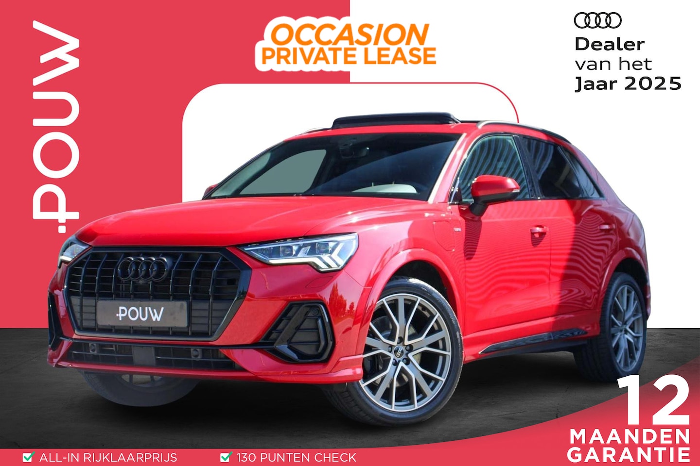 Audi Q3 - 45 TFSI e 245pk S Edition | Panoramadak | Topview Camera | Trekhaak | Stoelverwarming | So - AutoWereld.nl