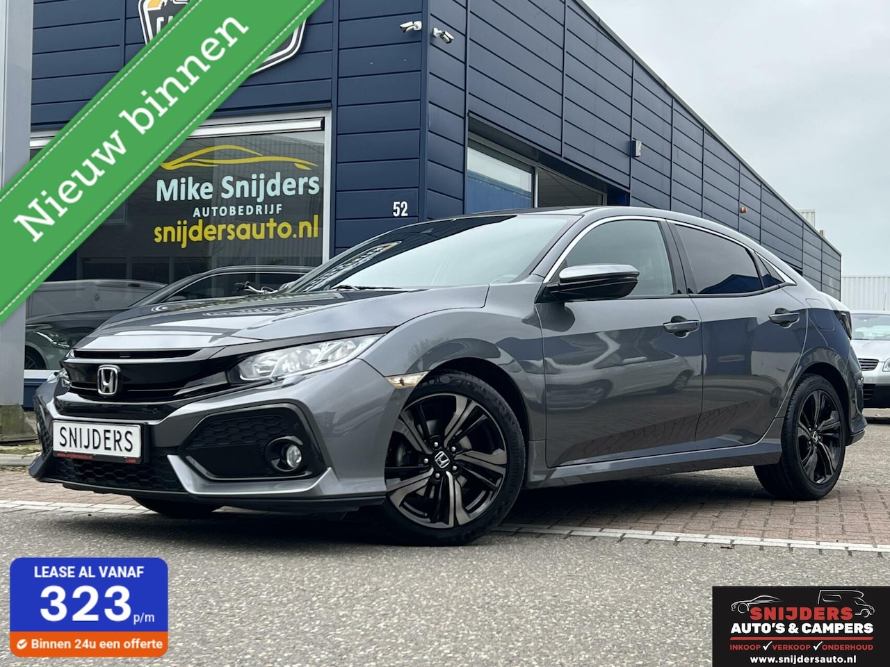 Honda Civic - 1.0 i-VTEC Premium automaat - AutoWereld.nl