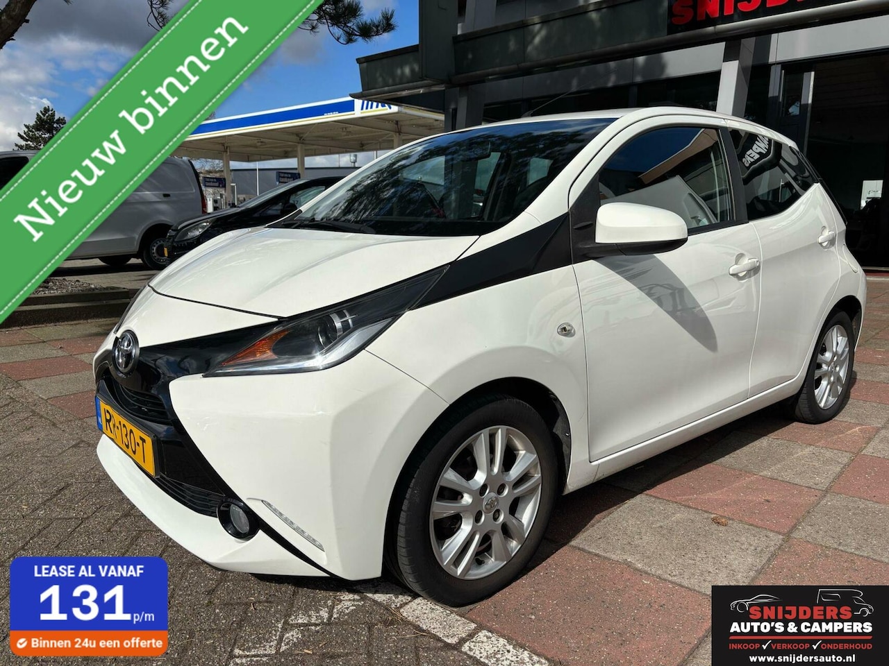 Toyota Aygo - 1.0 VVT-i x-clusiv clima led - AutoWereld.nl