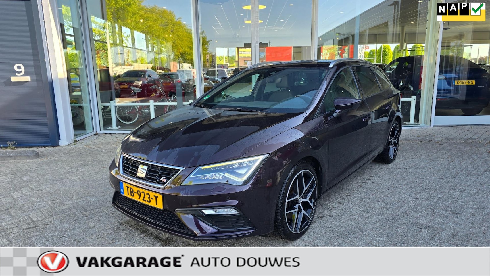 Seat Leon ST - 1.4 EcoTSI FR Business Intense | NAP | Automaat | BTW| Beats Audio| Carplay | Adapt. Cruis - AutoWereld.nl