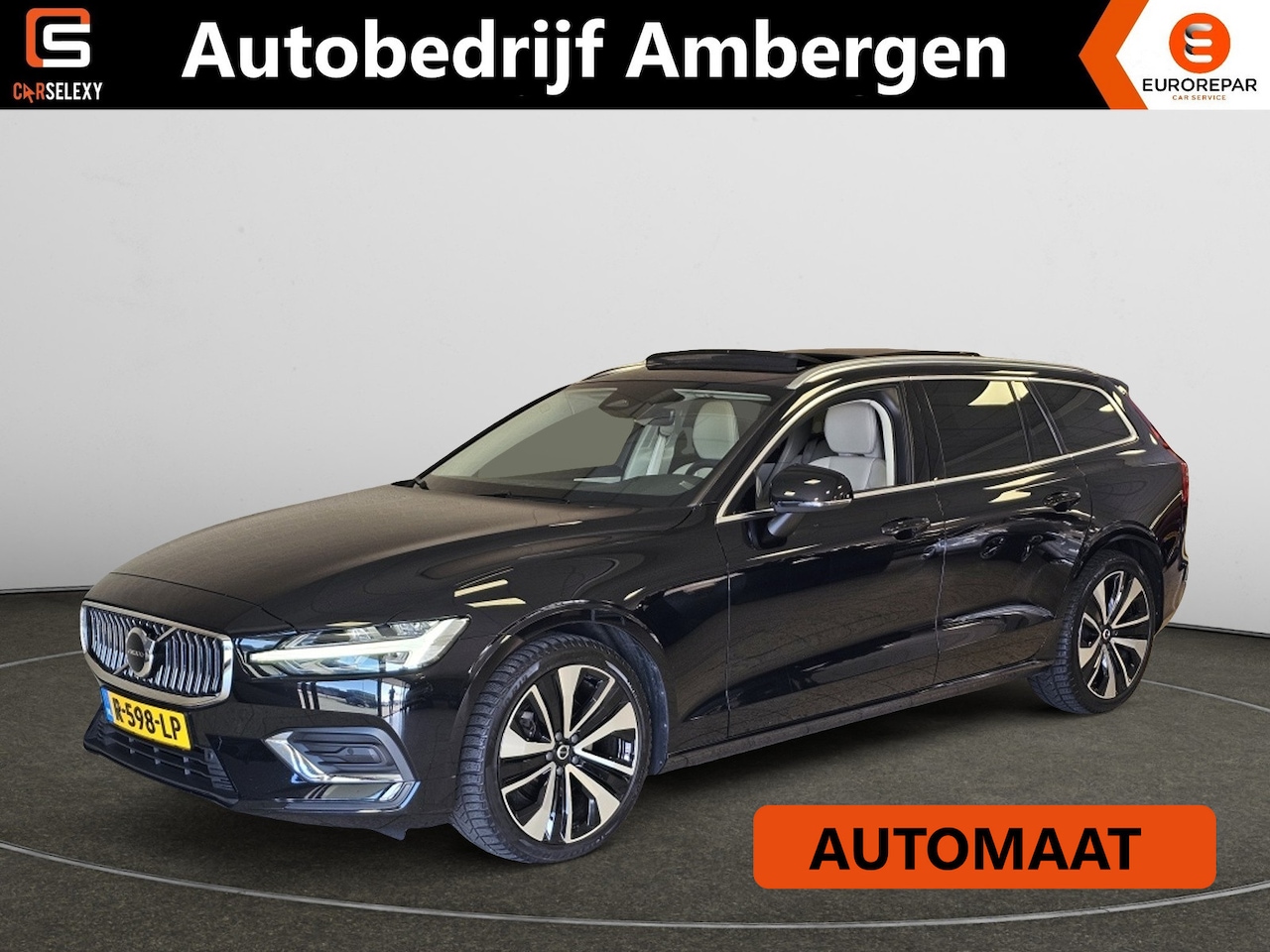 Volvo V60 - 2.0 B3 M-Hybrid (163Pk) Plus Leder Navi Pano Géén Afleverkosten - AutoWereld.nl