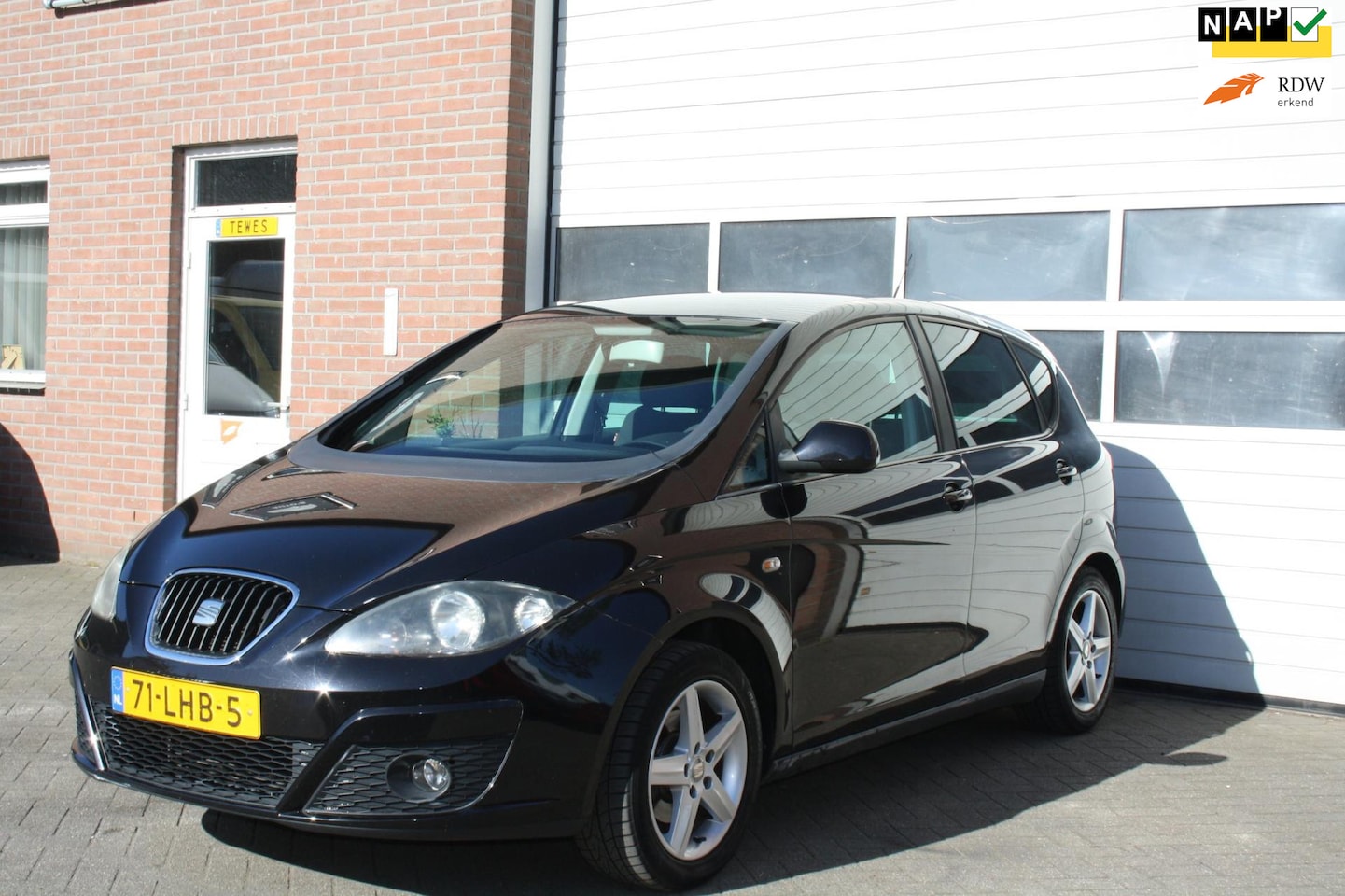 Seat Altea - 1.6 Good Stuff Garantie, 1ste eigenaar, nederlandse auto, airco, licht metalen velgen. - AutoWereld.nl