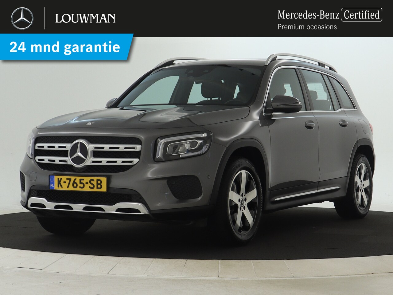 Mercedes-Benz GLB - 180 Business Solution Luxury | Trekhaak | Sfeerverlichting | Cruise Control | Inclusief 24 - AutoWereld.nl