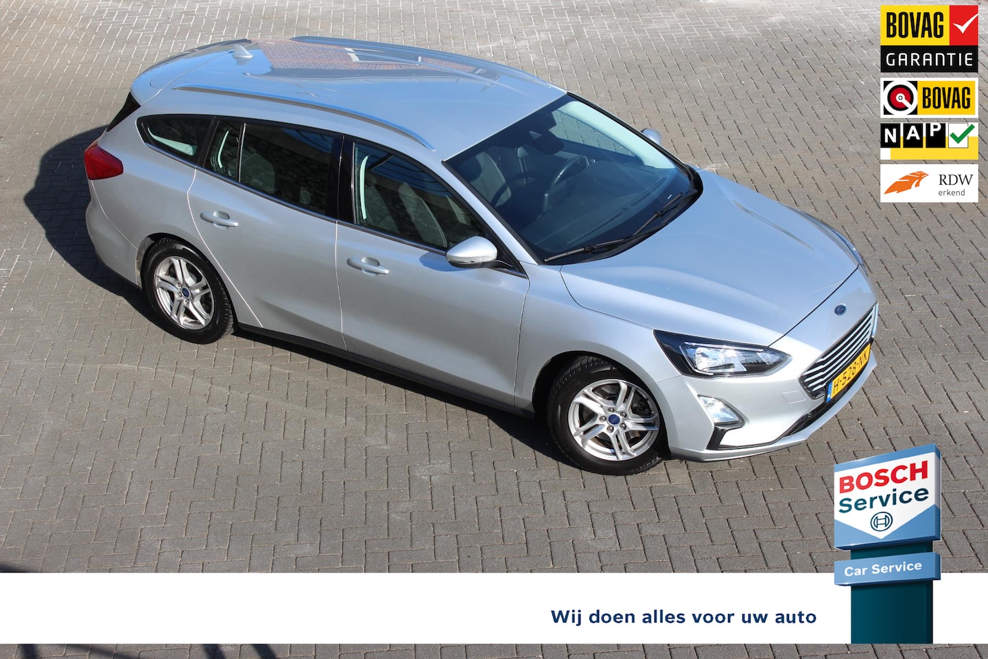 Ford Focus Wagon - 1.0 EcoBoost 125pk Trend Edition Business Trekhaak, Dab carplay, parkdistance, 1e eigenaar - AutoWereld.nl
