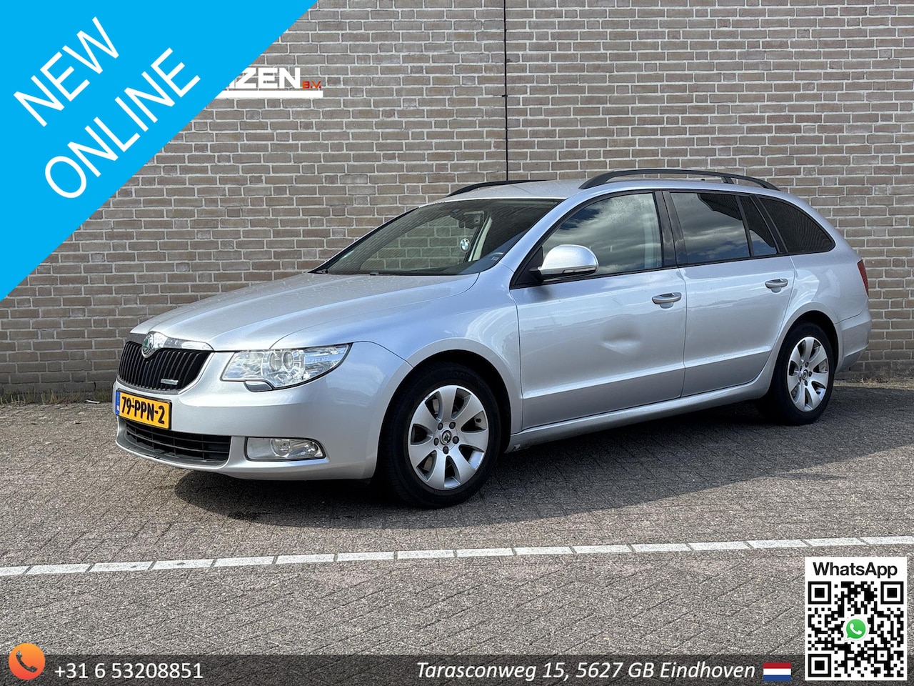 Skoda Superb Combi - 1.6 TDI Greenline Comfort Business Line | Cruise | Climate | Navi | PDC | APK 2026! | - AutoWereld.nl