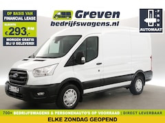 Ford Transit - 350 2.0 TDCI L2H2 Trend Automaat Airco Cruise PDC 3 Persoons LED Elektrpakket Trekhaak