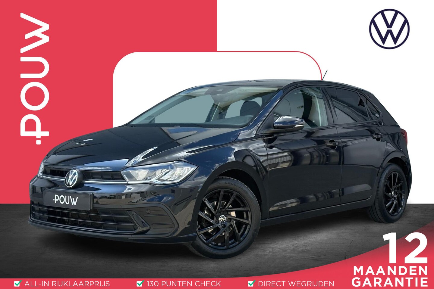 Volkswagen Polo - 1.0 TSI 95pk Life | App Connect | PDC Voor & Achter | Adaptive Cruise - AutoWereld.nl