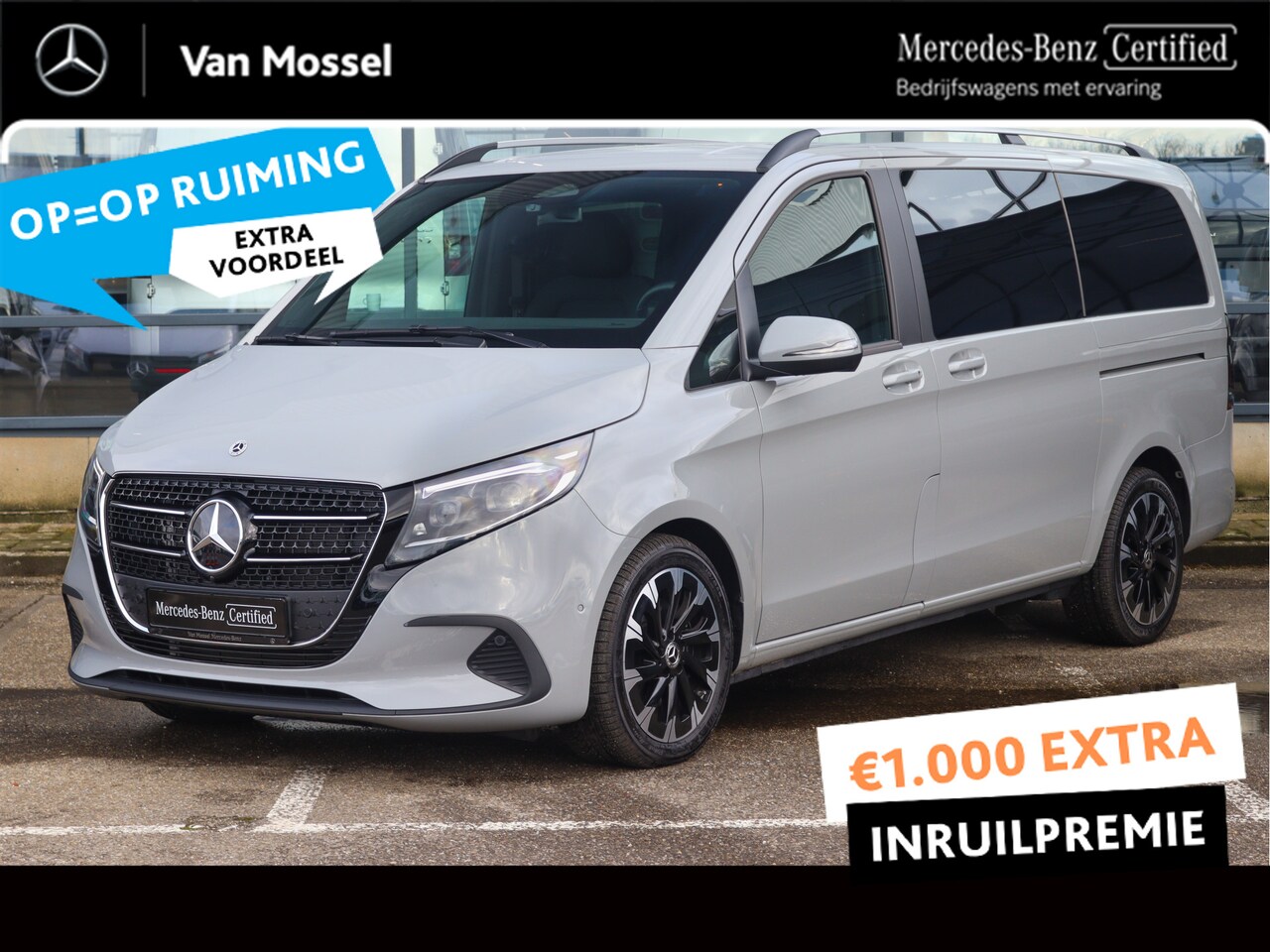 Mercedes-Benz V-klasse - V250d L2 D.C. | CLIMA/NAVI/DISTRONIC/CAMERA | Certified . - AutoWereld.nl