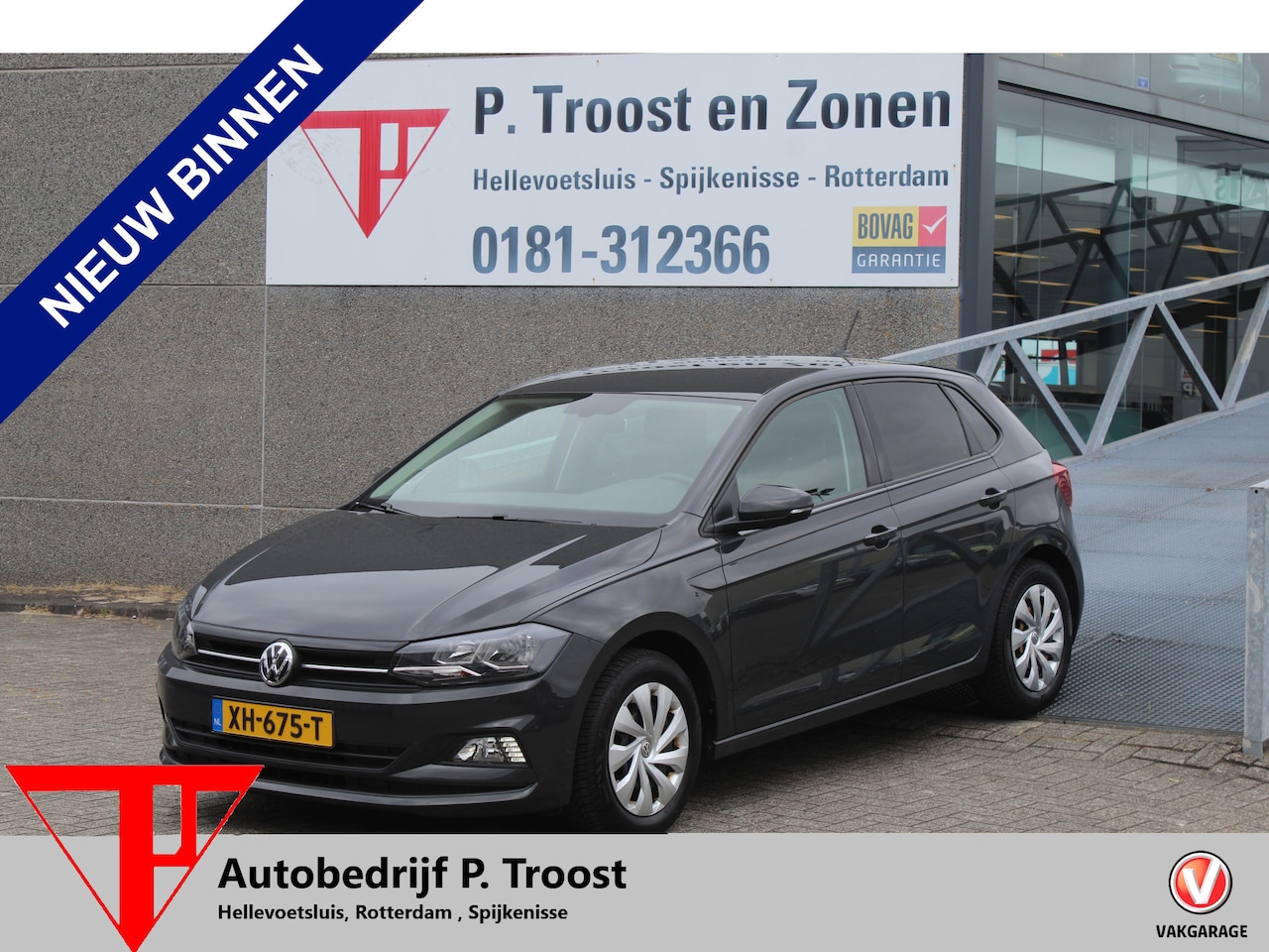 Volkswagen Polo - 1.0 MPI 1e Eigenaar!!/Navigatie/Cruise control/Airco/Apple carplay/Achteruitrijcamera/Blue - AutoWereld.nl